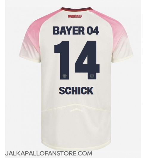 Bayer Leverkusen Patrik Schick #14 Vieraspaita 2025-26 Lyhythihainen Bayer Leverkusen Patrik Schick #14 Vieraspaita 2025-26 Lyhythihainen